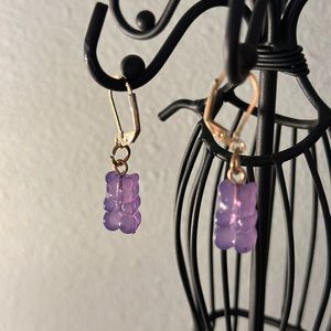 Wisteria Gummi Bear Earrings